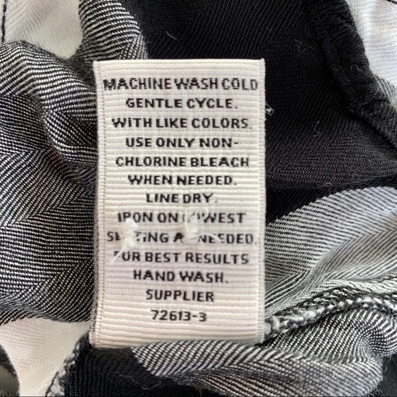 Stylus Kid’s Black Gingham Button Down Shirt XL - Picture 10 of 10